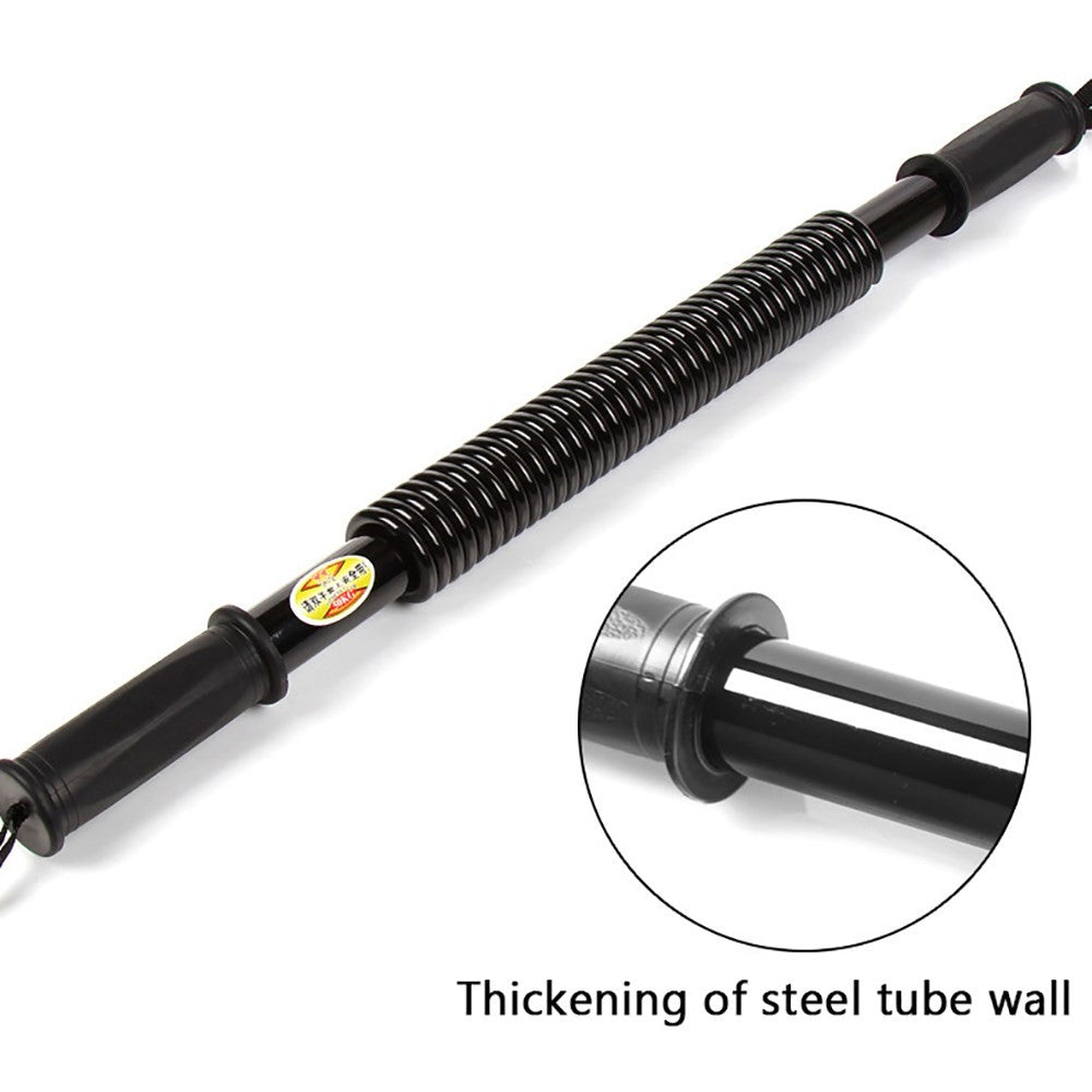 40KG Heavy Duty Spring Chest Power Bar Twister Upper Body Arms Strength Training