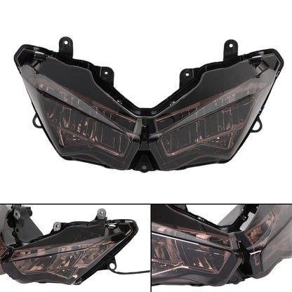 Headlight Guard Protector Cover Haddlamp Kit Smoke For Kawasaki Ninja 400 18-23,