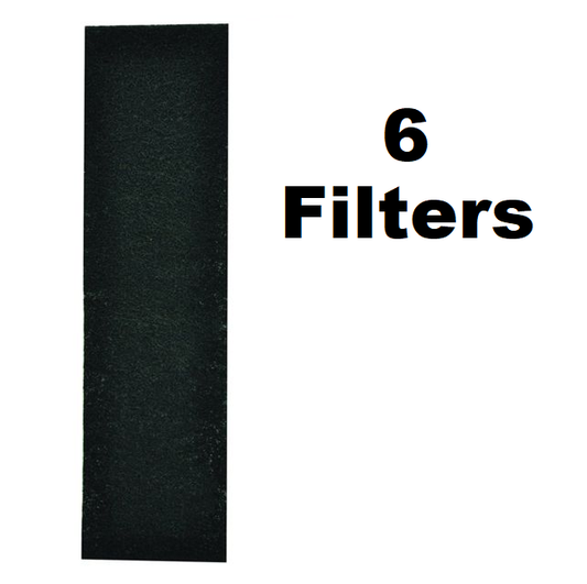 Solid Spare Microwave Charcoal Carbon Filter for Frigidaire 5304440335 5304467774 6 PACK