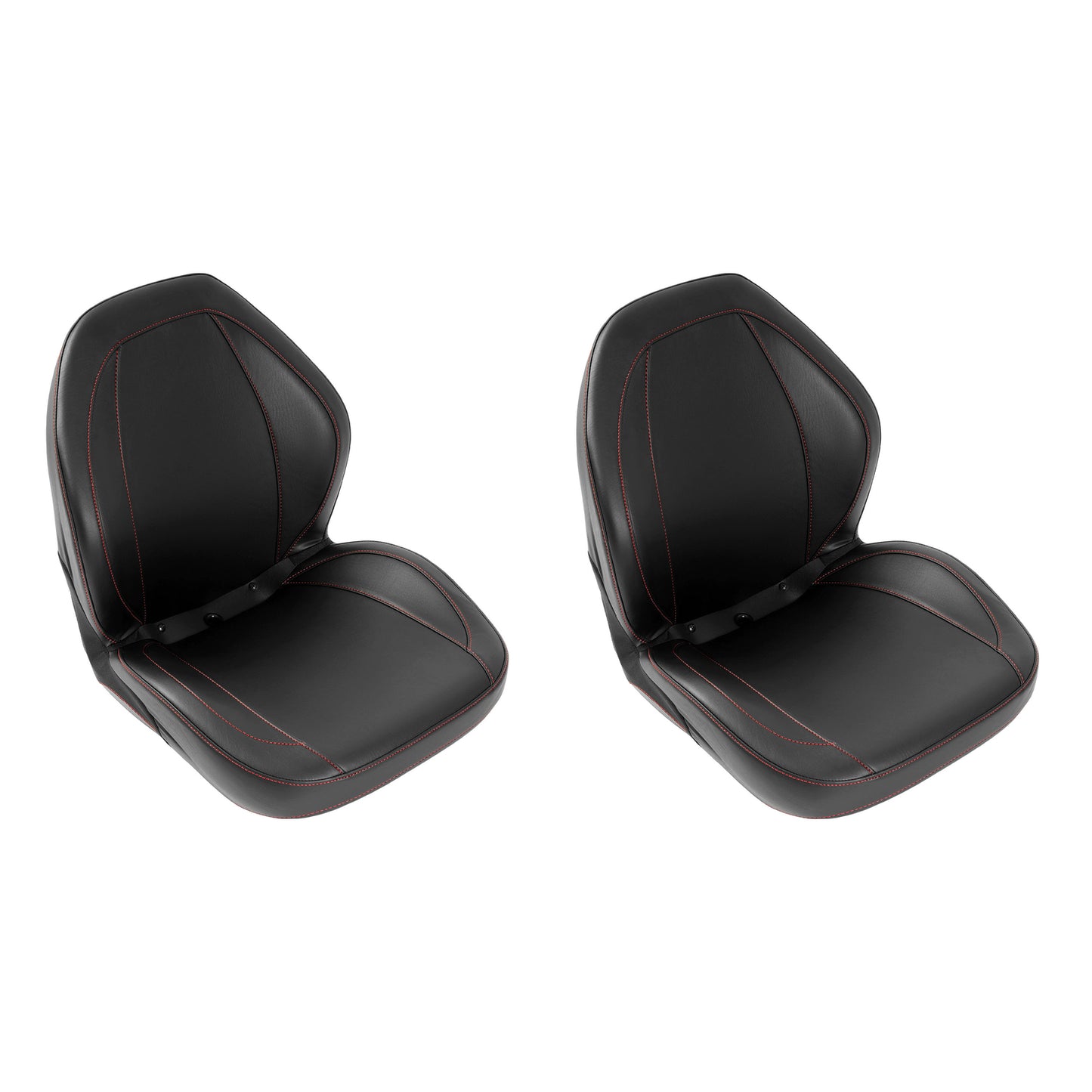 Solid Spare 2PCS Black Sewn Bucket Seats For Yamaha Rhino 450 660 700 #5UG-F4710-00-00