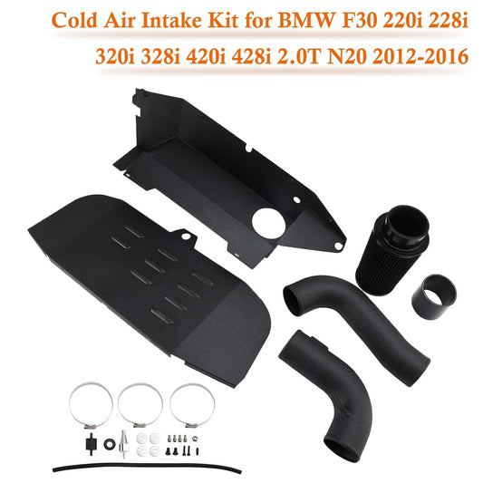 Solid Spare Cold Air Intake Kit for BMW F30 220i 228i 320i 328i 420i 428i 2.0T N20 2012-2016