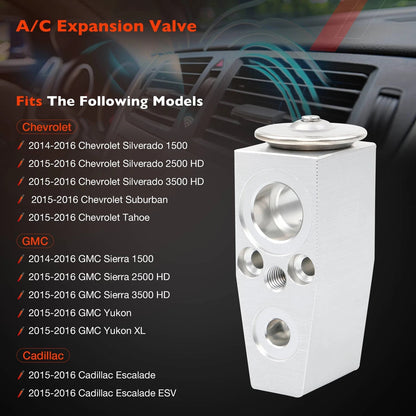 AC Expansion Valve Kit For 14-16 GMC Sierra Chevy Tahoe Silverado 1500 15-51325
