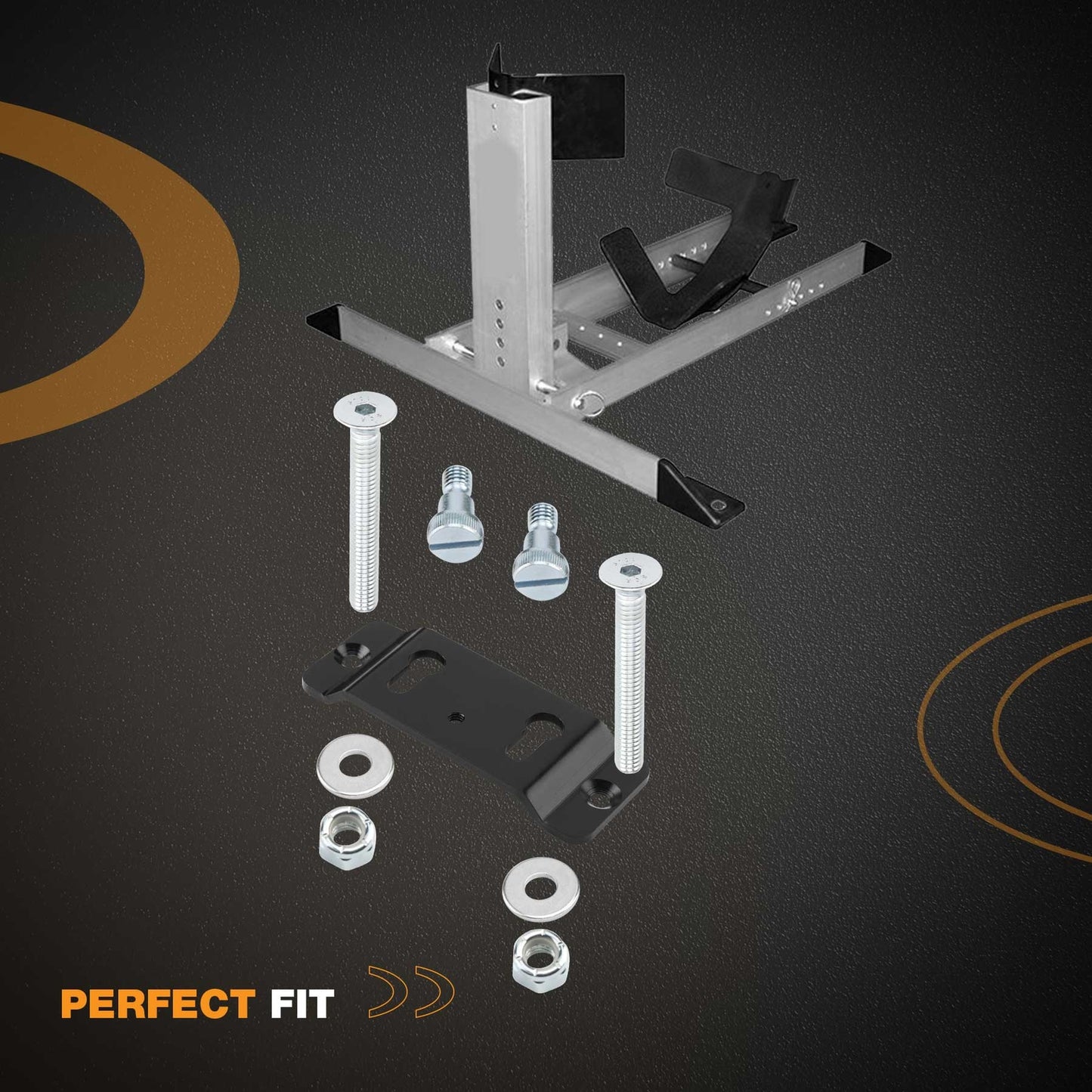 Motorcycle Trailer Stop Adapter Kit For Pit-Stop Wheel Chock System TK-3000