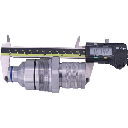 Solid Spare Female Flat Face Hydraulic Coupler for Bobcat A220 A300 A770 S130 S150 S160 T140
