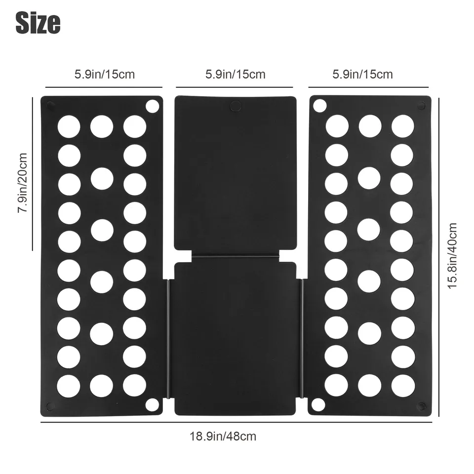 Children T-Shirt Clothes Fast Folder Folding Board Laundry Fold Flip Organizer