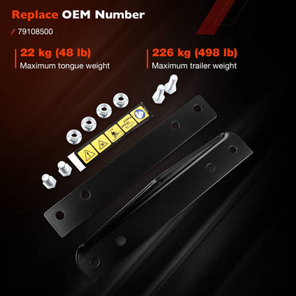 LawnMower Trailer Hitch Kit For Gravely Ariens 48 52 60 Zero Turn Mower 79108500