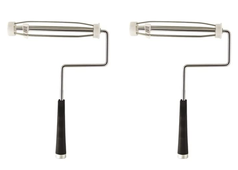 Solid Spare (2) Wooster Brush F0010 9 inch Acme Heavy Duty Roller Frames 5-Wire