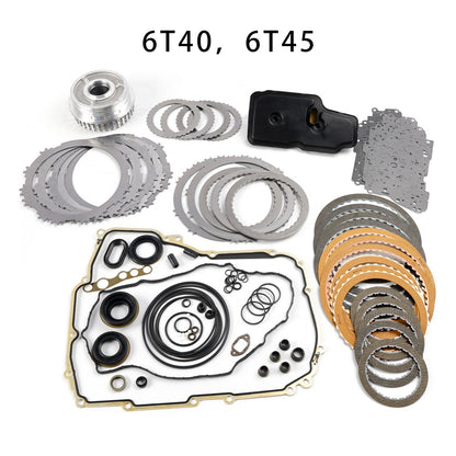 ??6T40 6T45 Transmission Rebuild Kit Master less Steels For GM Gen 2 2012-up