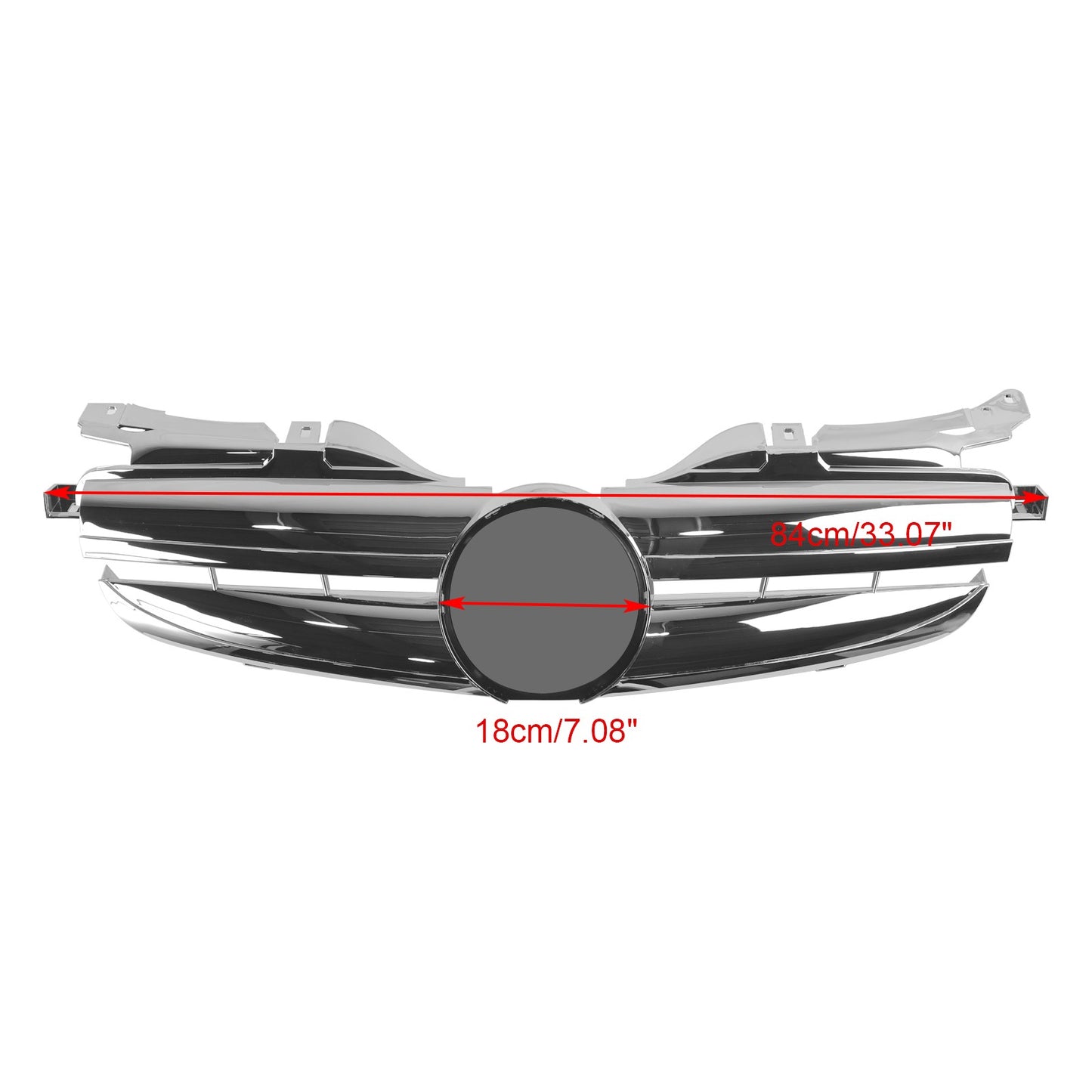 Front Bumper Grill Grille Fit Mercedes Benz SLK-Class R170 SLK200 SLK230 SLK320