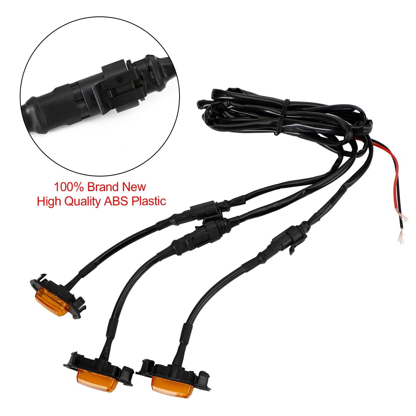 ??3PCS Front Bumper Hood Grille LED Lights For Toyota Tacoma 01-11 16-23 TRD PRO
