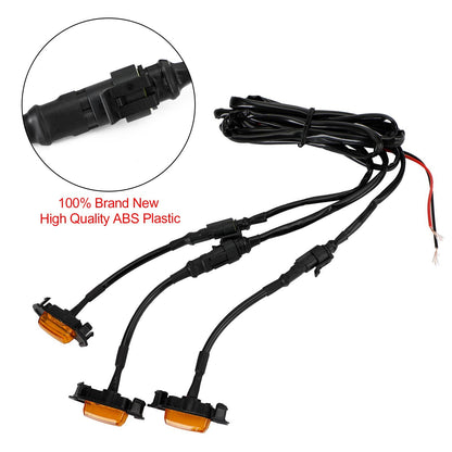 ??3PCS Front Bumper Hood Grille LED Lights For Toyota Tacoma 01-11 16-23 TRD PRO
