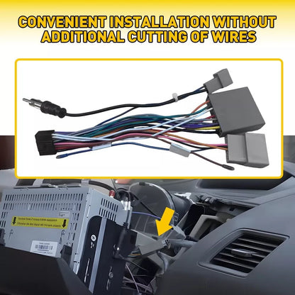 Radio Wiring Harness Car Stereo Wiring Harness For 2006-2009 Honda Civic CRV