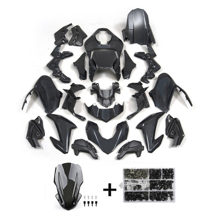 Amotopart Bodywork Fairing ABS Injection Unpainted  for Kawasaki Z900 2017-2019