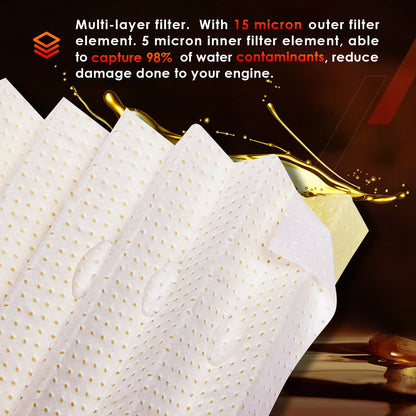 6.6L Duramax Diesel Fuel Filter For 05-12 Chevy Silverado GMC Sierra 2500 3500