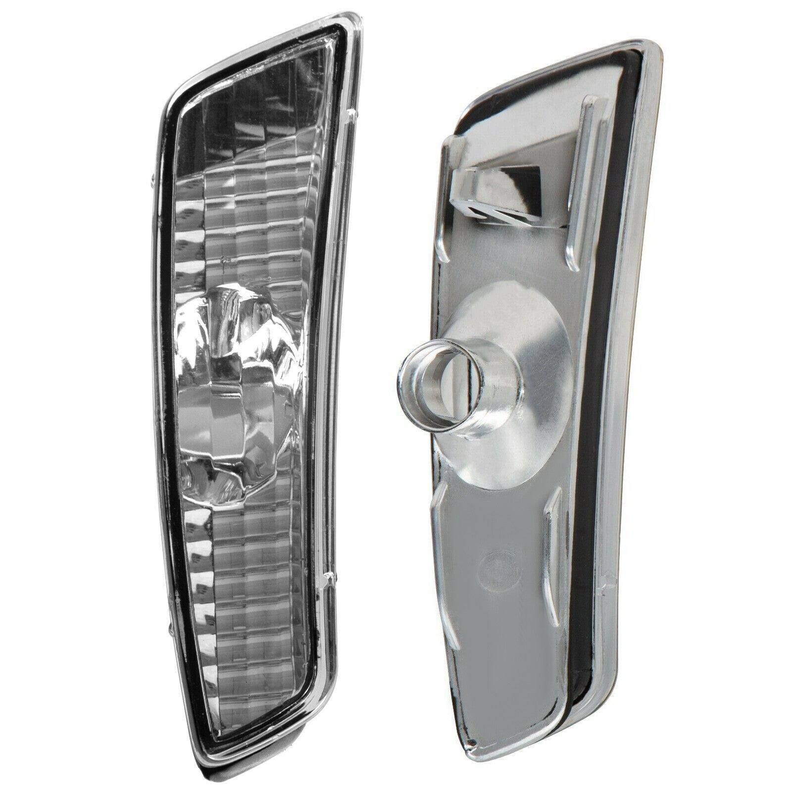 Solid Spare Clear Front Fender Side Markers Lights Housing For Pontiac G8 GT GXP 2008 2009