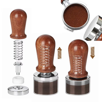 51mm Coffee Tamper Calibrated Espresso Tamper With Spring Loaded NEW