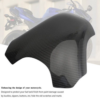 Gas Tank Cover Panel Fairing Protector For Yamaha YZF-R1 2009-2014 Carbon U3