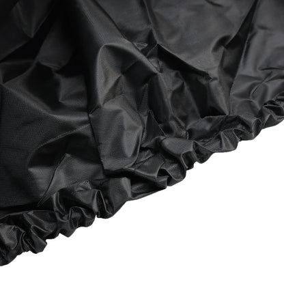 Heavy Duty Boat Cover Waterproof 210D Black For 16-18Ft Fishing Jon Boat L Beam