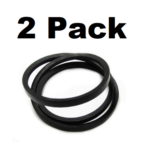 Solid Spare 2 Belts for MTD Cub Cadet 954-04001 754-04001 954-04001A 754-04001A (5/8" x 69")