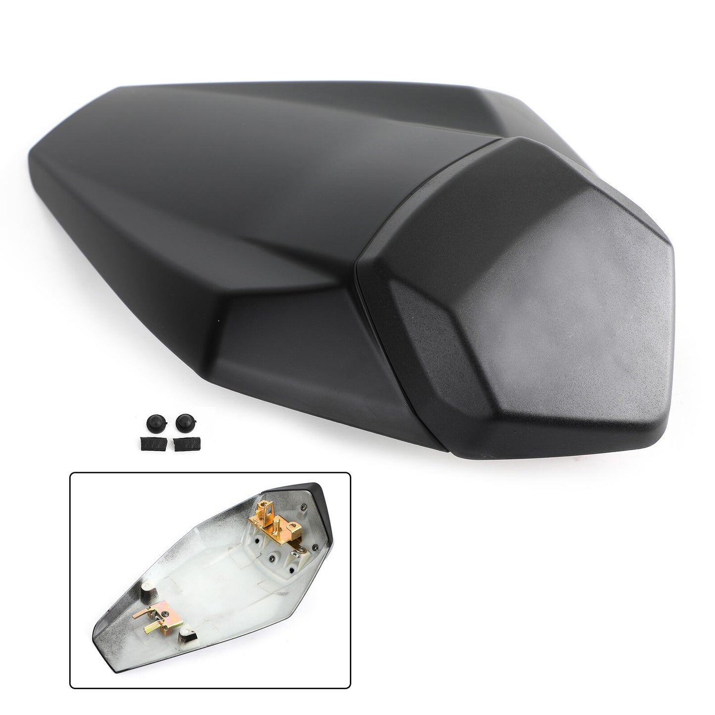 Motorcycle Rear Seat Fairing Cover Cowl Fit Kawasaki ZX6R 2019-2024 MBLK