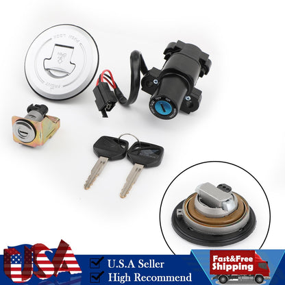 Ignition Switch Fuel Gas Cap Seat Lock Key Fits Honda CBR 250 R 35010-KYJ-900 US