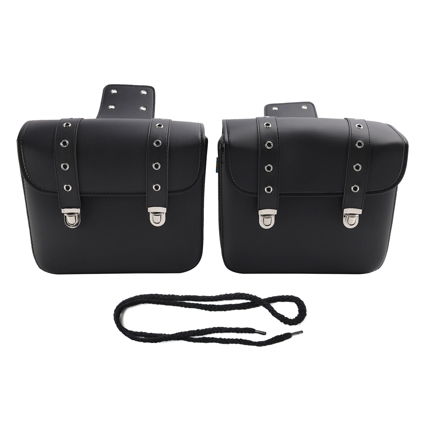 Side Tail Bag Saddlebag Color Matching Luggage Black 20L For Scooter Motorcycle