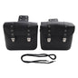 Side Tail Bag Saddlebag Color Matching Luggage Black 20L For Scooter Motorcycle