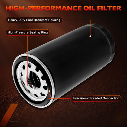 6Pack Air Oil Fuel Filter Kit For Mahindra 4540 4550 006000455F1 006000456F1