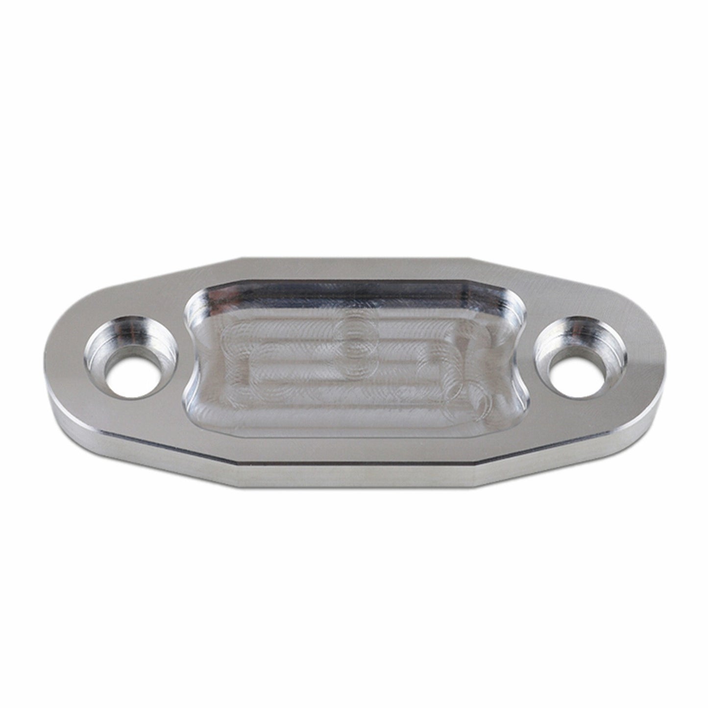 For Ford 351C 351M 400M V8 Fuel Pump Block Off Plate CNC Machined Billet Aluminu