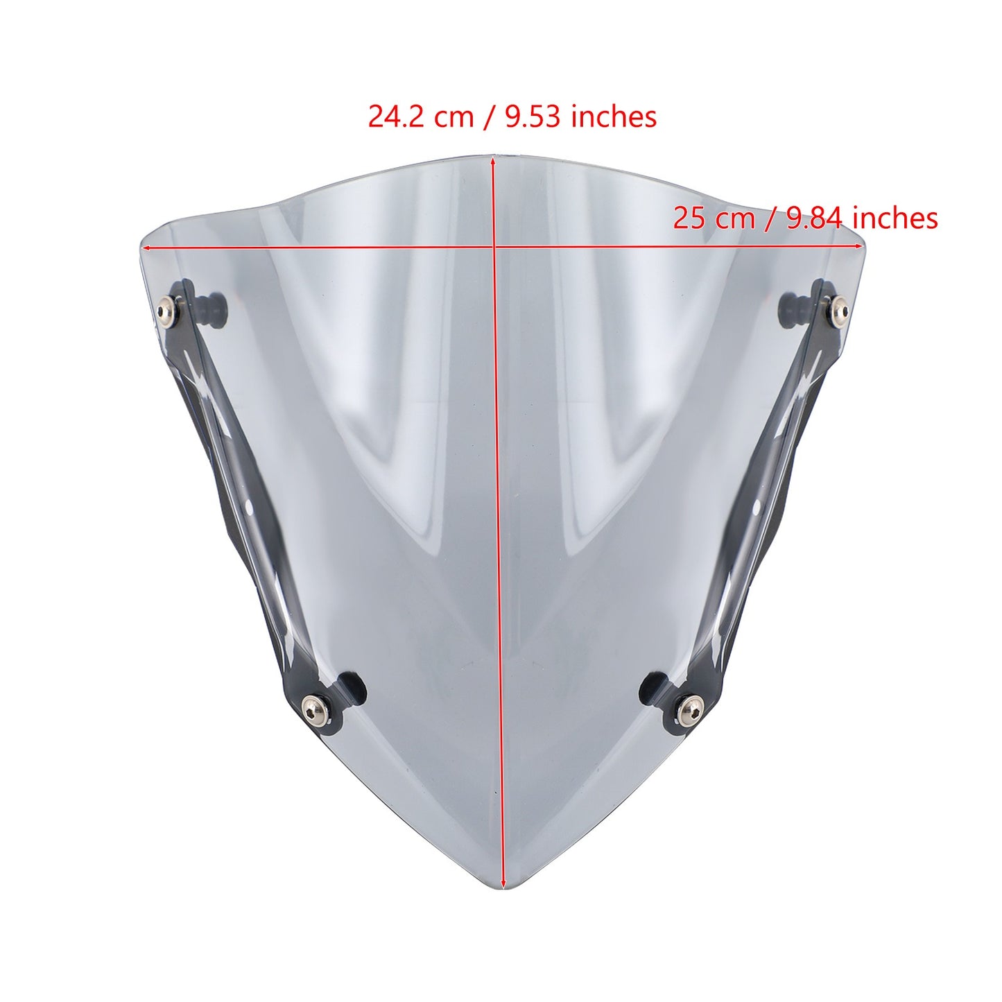 Windscreen Windshield Shield Protector For Yamaha MT-03 20-21 MT-25 20-25 Gray #