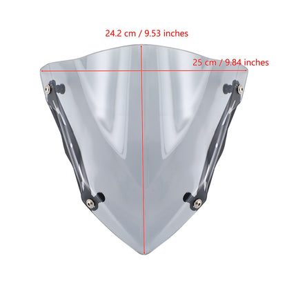 Windscreen Windshield Shield Protector For Yamaha MT-03 20-21 MT-25 20-25 Gray #