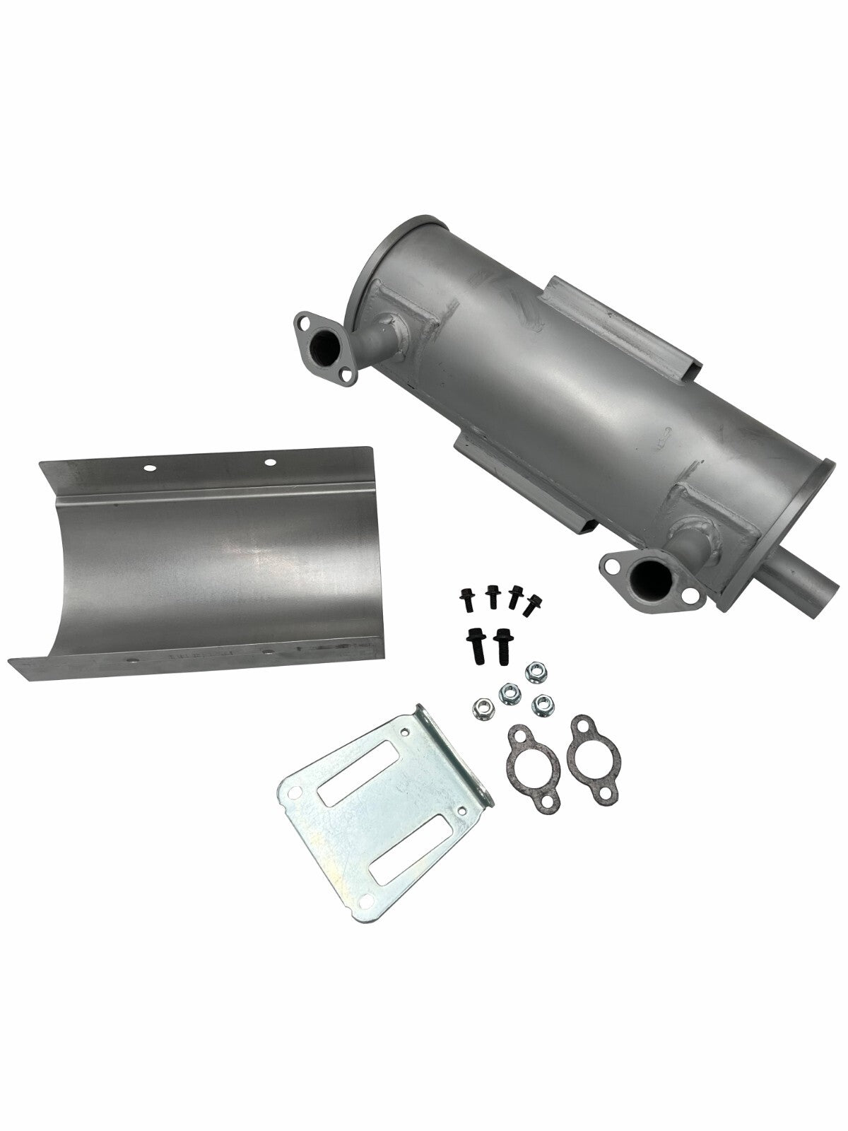 Solid Spare Kohler 24 786 12-S Engine Muffler Kit Starter Side Straight