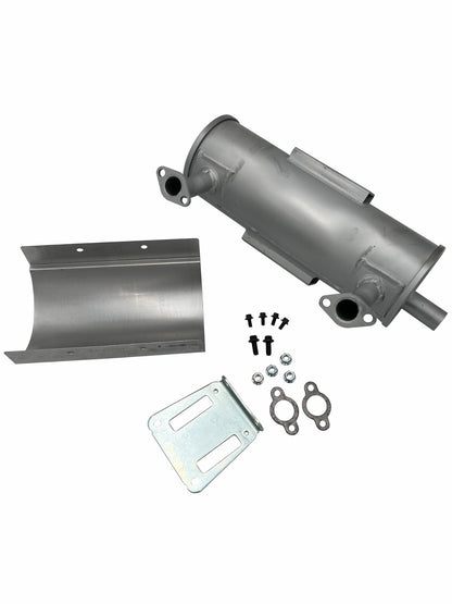 Solid Spare Kohler 24 786 12-S Engine Muffler Kit Starter Side Straight