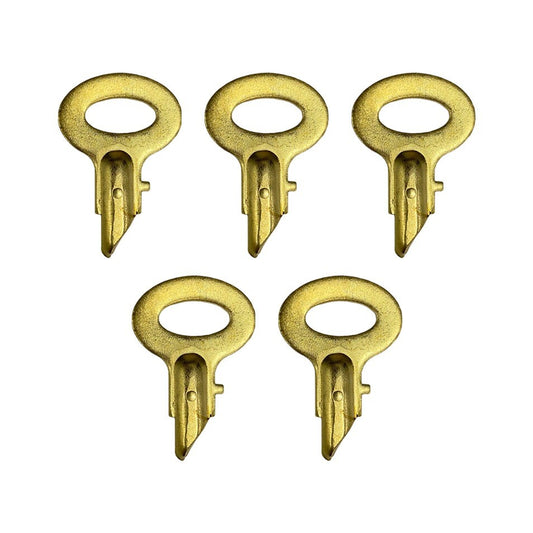 Solid Spare (5) Ignition Key For Allis Chalmers White Case IH Oliver Tractor Skid 72162639