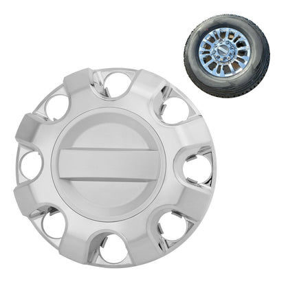 HC3Z1130E Front Rear Wheel Center Hub Cap Chrome For 17-24 Ford F-250 Super Duty