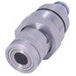 Solid Spare Female Flat Face Hydraulic Coupler for Bobcat A220 A300 A770 S130 S150 S160 T140