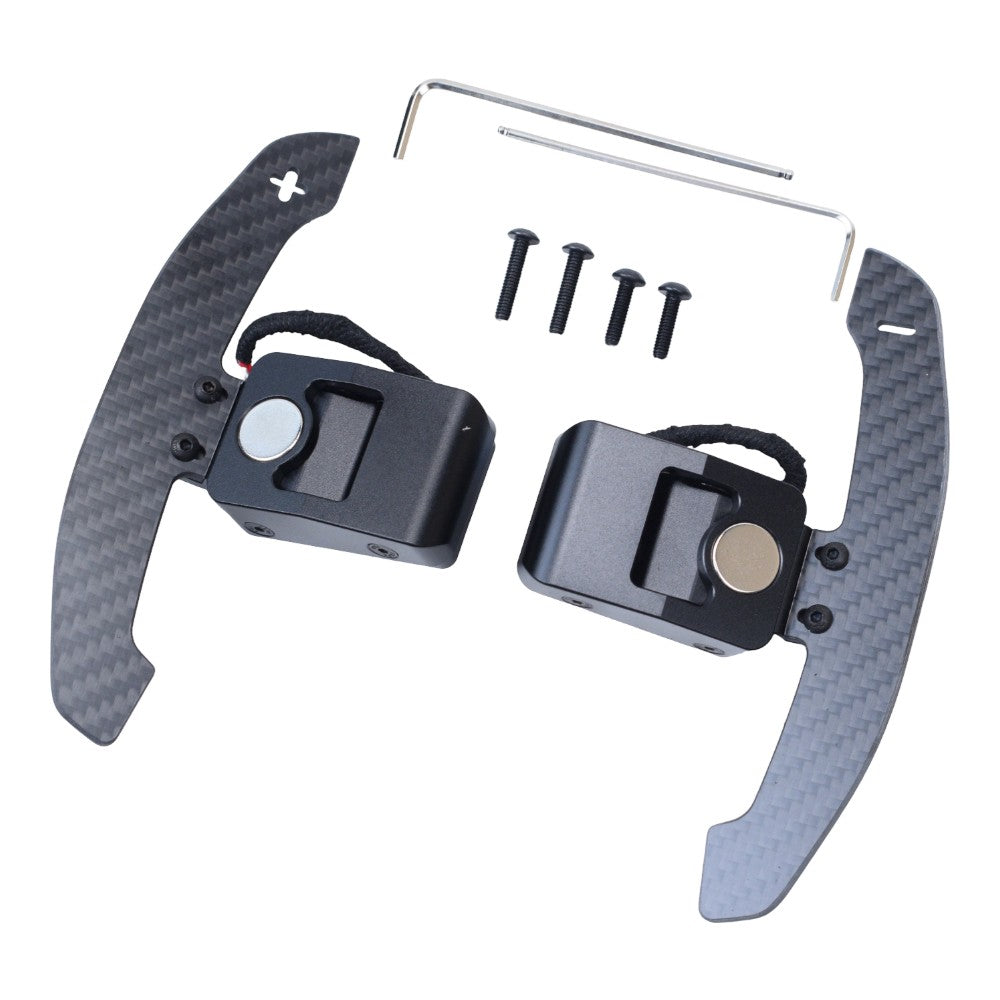 For BMW F20 F30 F32 F87 F80 F82 Carbon Fiber Replacement Magnetic Paddle Shifter