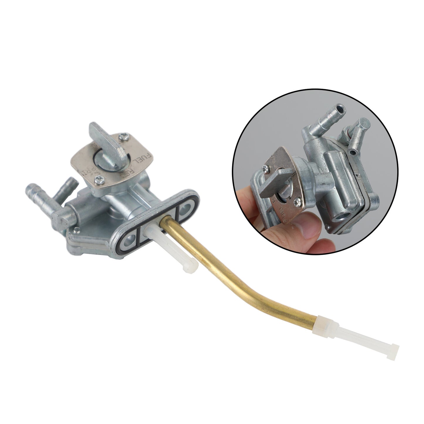 Gas Tank Fuel Cock Valve Petcock fit for Kawasaki KL250 Super Sherpa 250 97-10