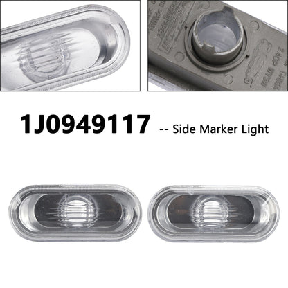 2X Side Marker light for VW Jetta Bora Golf Mk4 GTI B5.5 Passat B5 beetle R32