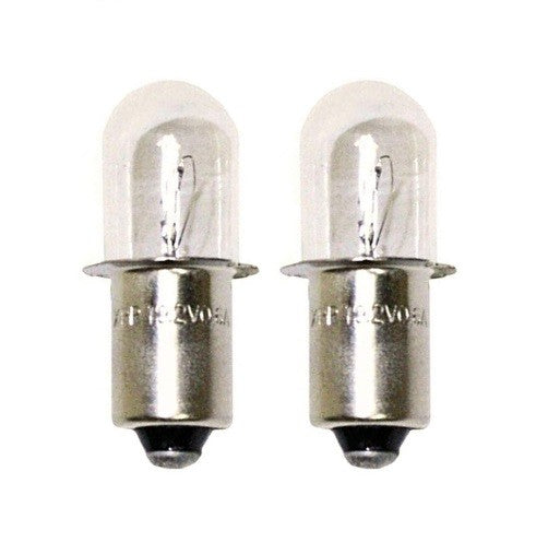 Solid Spare (2) 19.2 v Volt Xenon Flashlight Replacement Bulbs for Porter Cable #881 #8419