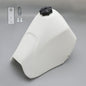 Petrol Fuel Tank 12LT White For Kawasaki KLR 250 KL 250D 1985 - 2005 Gas Tank