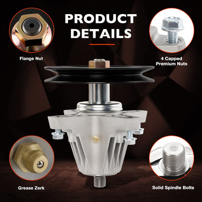 Spindle for Cub Cadet MTD XT1-LT42 XT2-LX42 XT1-LT42 618-09259 618P09259 42-Inch