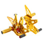 CNC Aluminum Rearsets Footpegs Gold Fits Kawasaki Ninja ZX6R ZX636 2024-25