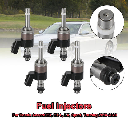✔4PCS Fuel Injectors 16010-5PA-305 Fit Honda Accord 2018-2020 CR-V 17-20 1.5L
