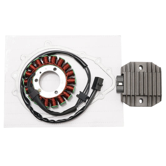 Magneto Coil Stator Regulator Gasket For Kawasaki ZX-6R ZX6R ZX 600 F 1995-1997