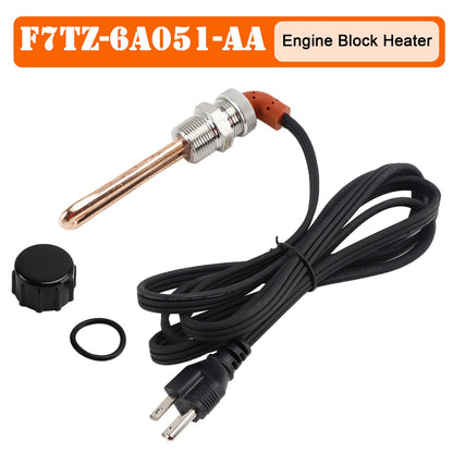 F7TZ-6A051-AA Engine Block Heater for Ford 7.3 7.3L Diesel 97-03 120V 1000W