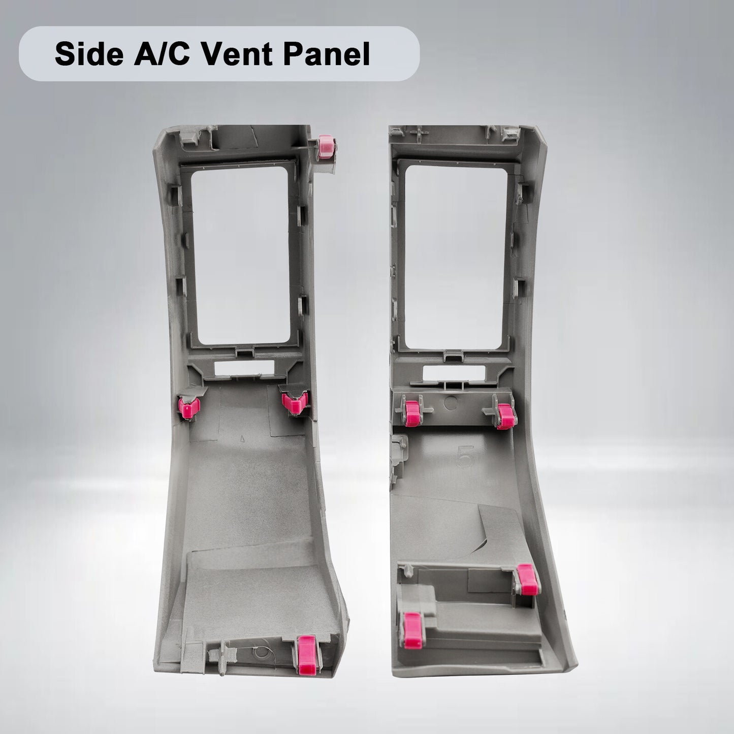 4PCS L + R Center A/C Dash Air Vent Cover Trim Panel for 2004-2009 Toyota Prius