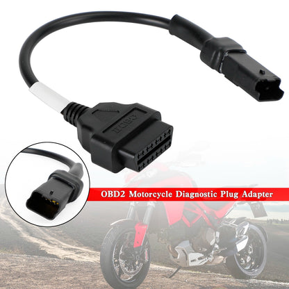 4 pin to OBD2 Diagnostic adapter connector harness For DUCATI Panigale
