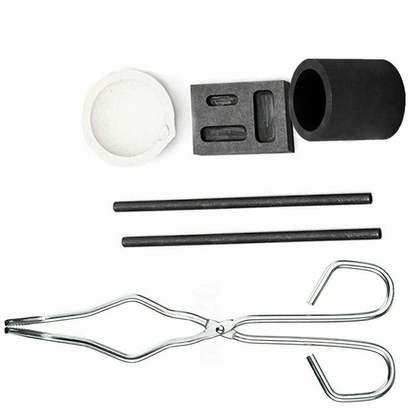 6x Graphite Ingot Crucible Mold Set Torch Melting Tool Kit For Gold & Silver HOT