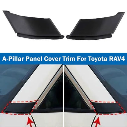 2X A-pillar Trim Panel Cover 60117-0R050 60117-0R070 For Toyota RAV4 19-23